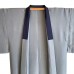 JUBAN CLASSIQUE DOUBLÉ BLEU EN SOIE FINE & DOUCE 007-12 LL